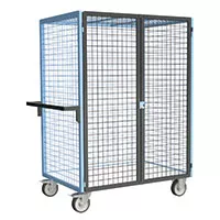 Chariot grillagé